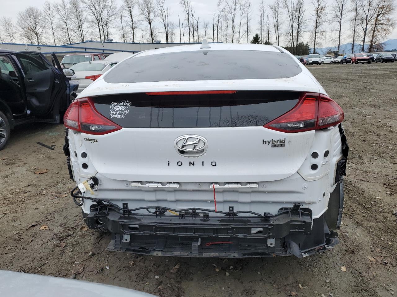 2022 HYUNDAI IONIQ BLUE VIN:KMHC65LCXNU281198