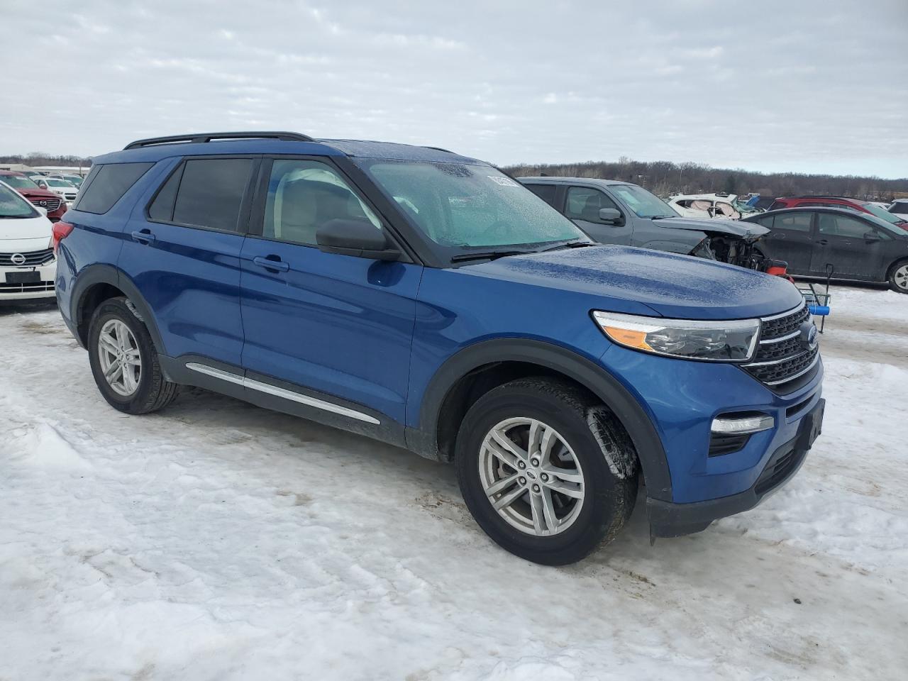 2022 FORD EXPLORER XLT VIN:1FMSK8DH8NGA07676