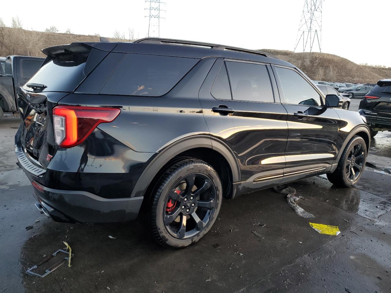 2023 FORD EXPLORER ST VIN:1FM5K8GC6PGB39383