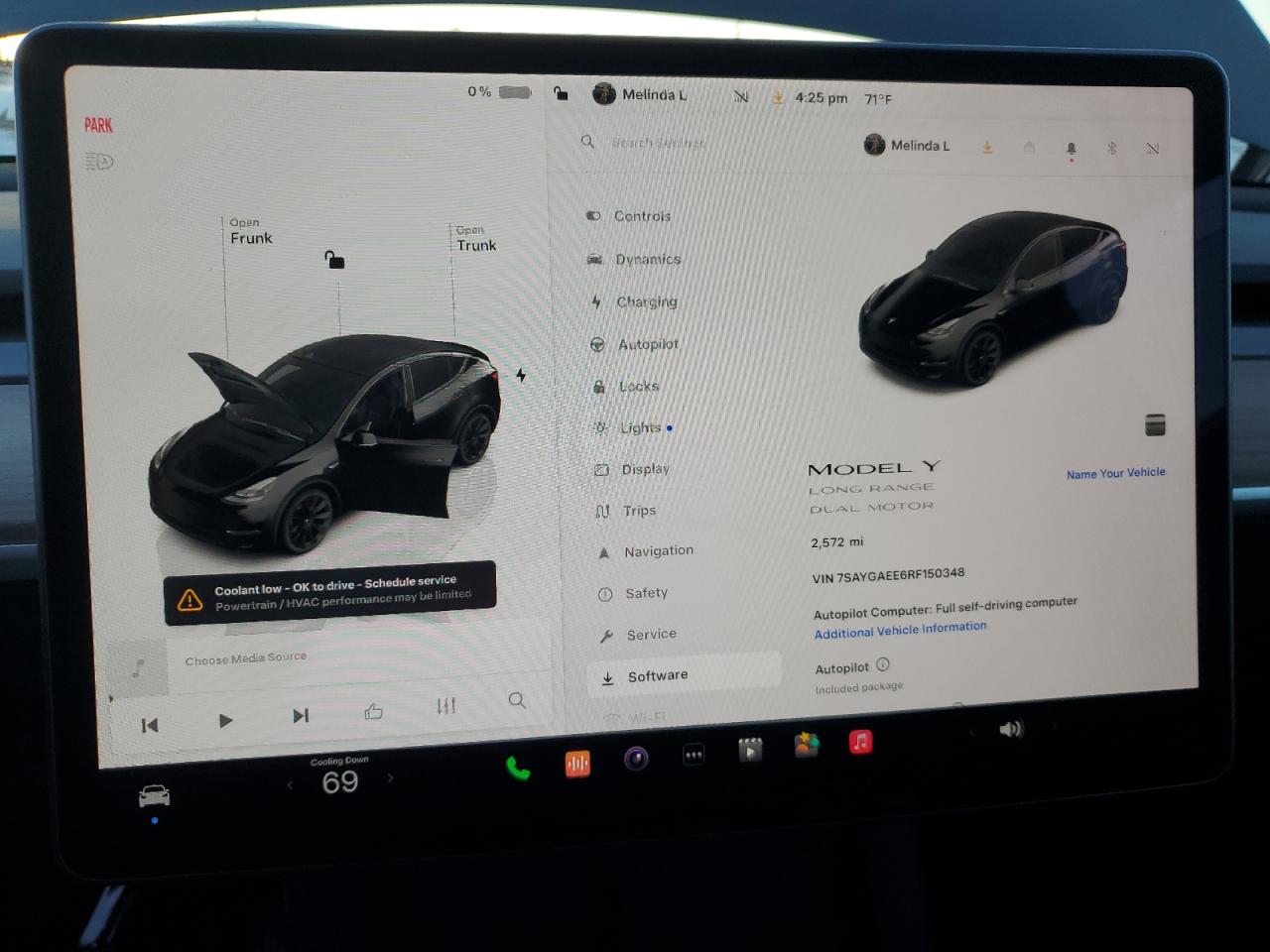 2024 TESLA MODEL Y  VIN:7SAYGAEE6RF150348