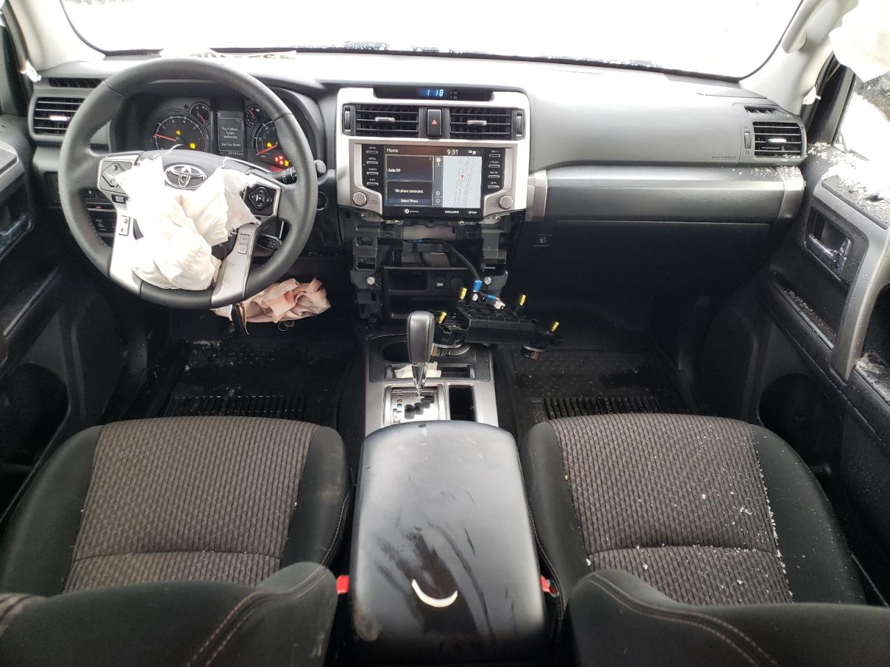 2022 TOYOTA 4RUNNER TRAIL VIN:JTETU5JR2N6079893