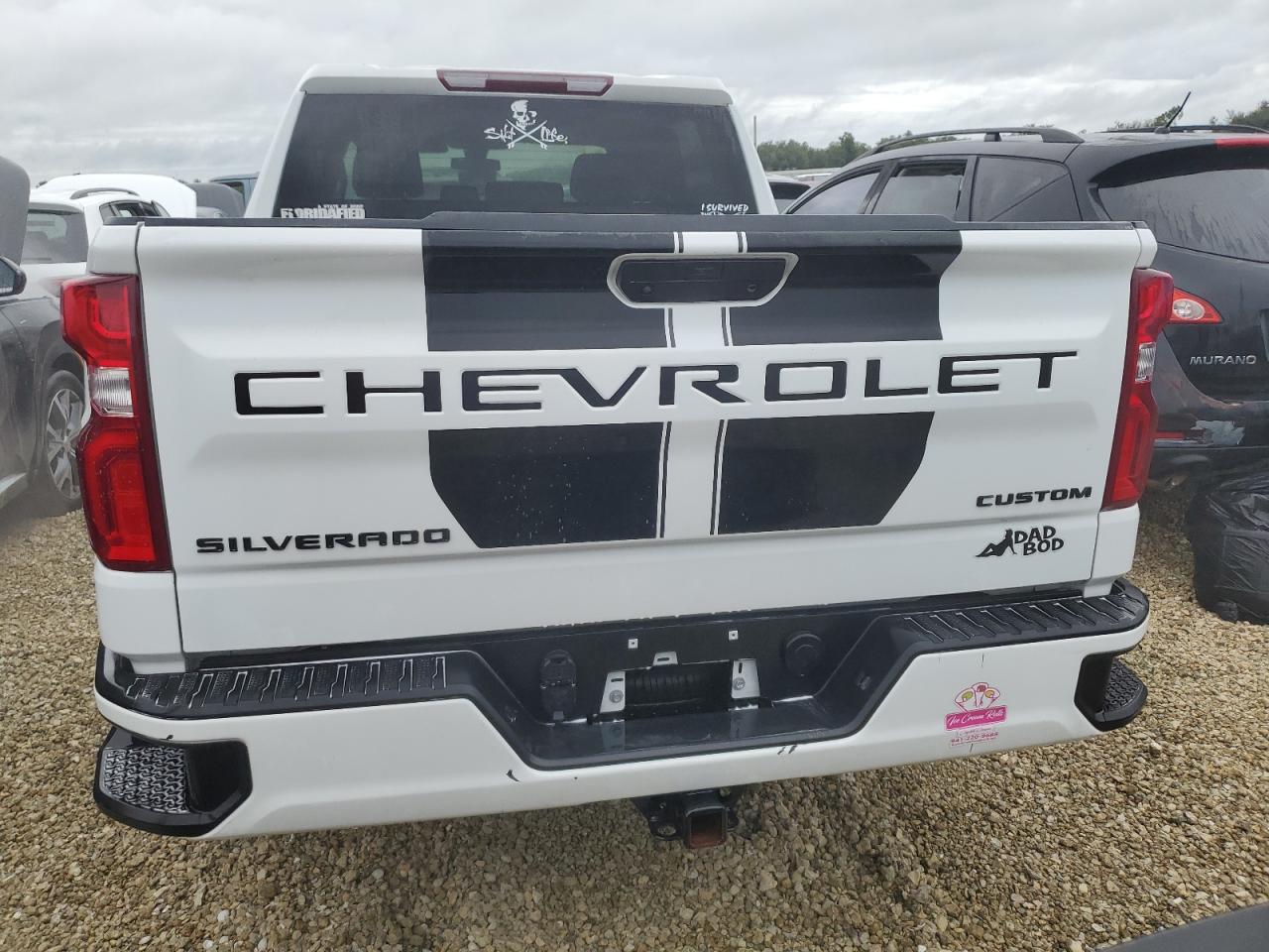 2022 CHEVROLET SILVERADO LTD C1500 CUSTOM VIN:1GCPWBEK6NZ110217