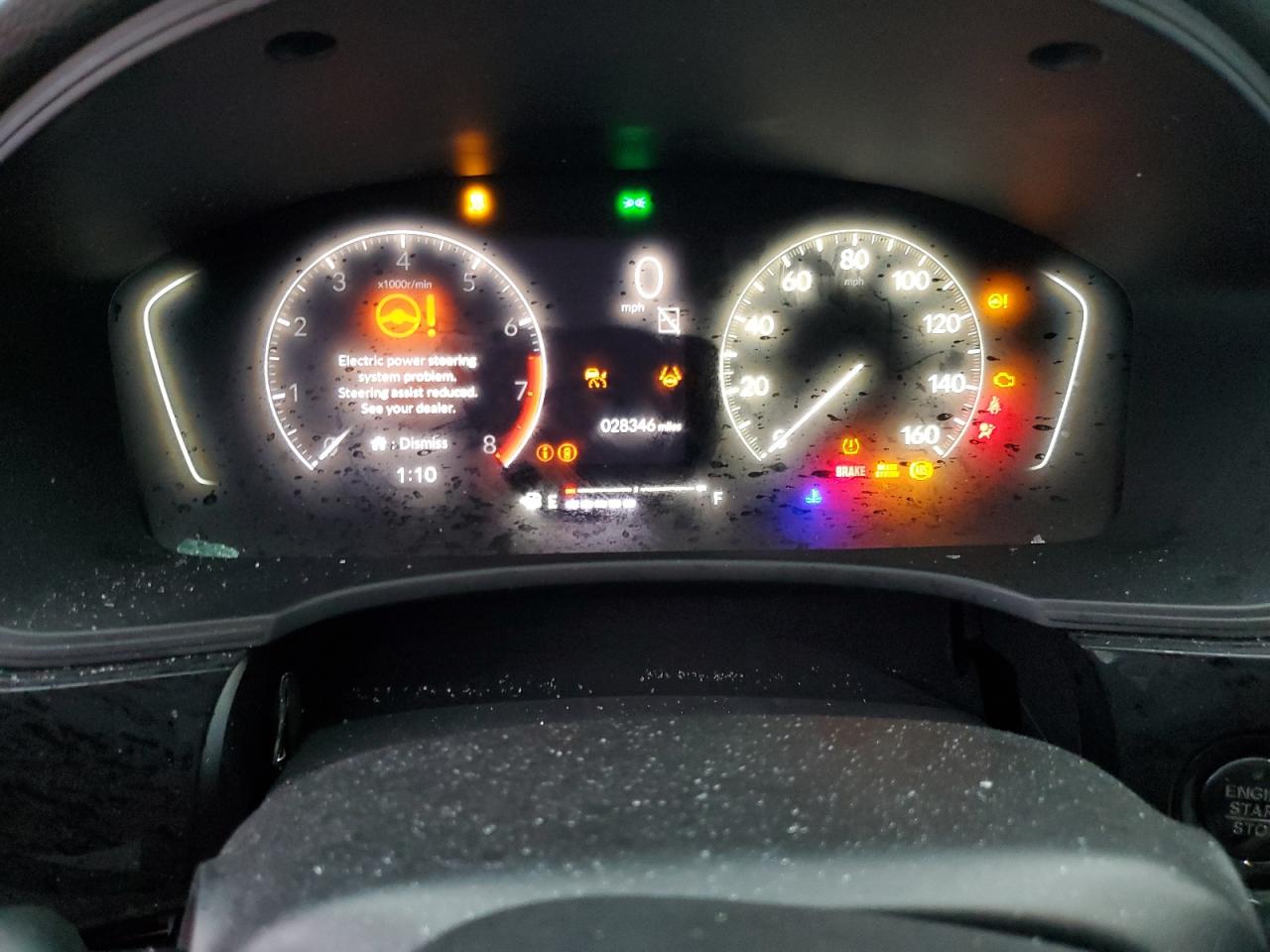 2022 HONDA CIVIC EX VIN:JHMFE1F78NX004915