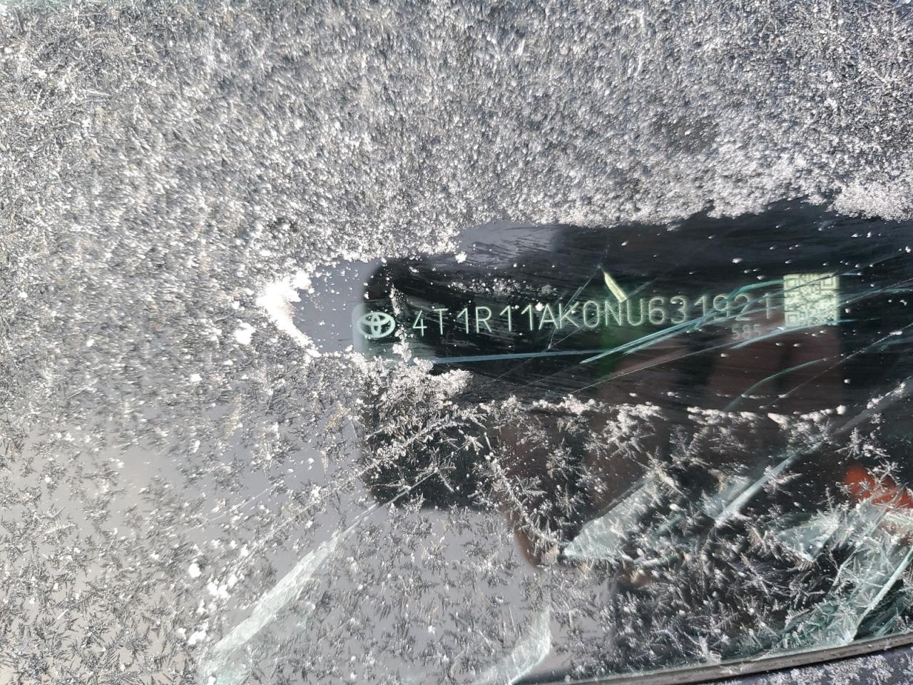 2022 TOYOTA CAMRY LE VIN:4T1R11AK0NU631921