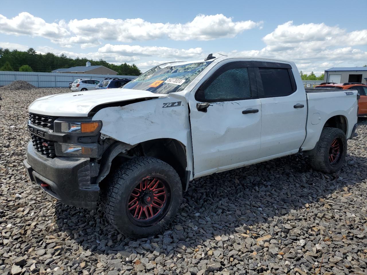 2022 CHEVROLET SILVERADO LTD K1500 TRAIL BOSS CUSTOM VIN:1GCPYCEL2NZ153655