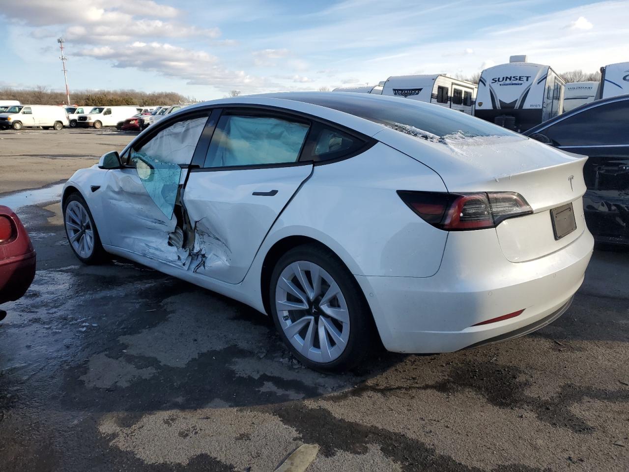 2022 TESLA MODEL 3  VIN:5YJ3E1EB0NF260809