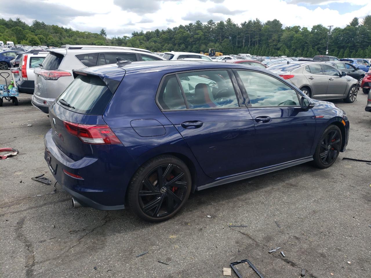 2022 VOLKSWAGEN GTI SE VIN:WVW487CD1NW136319