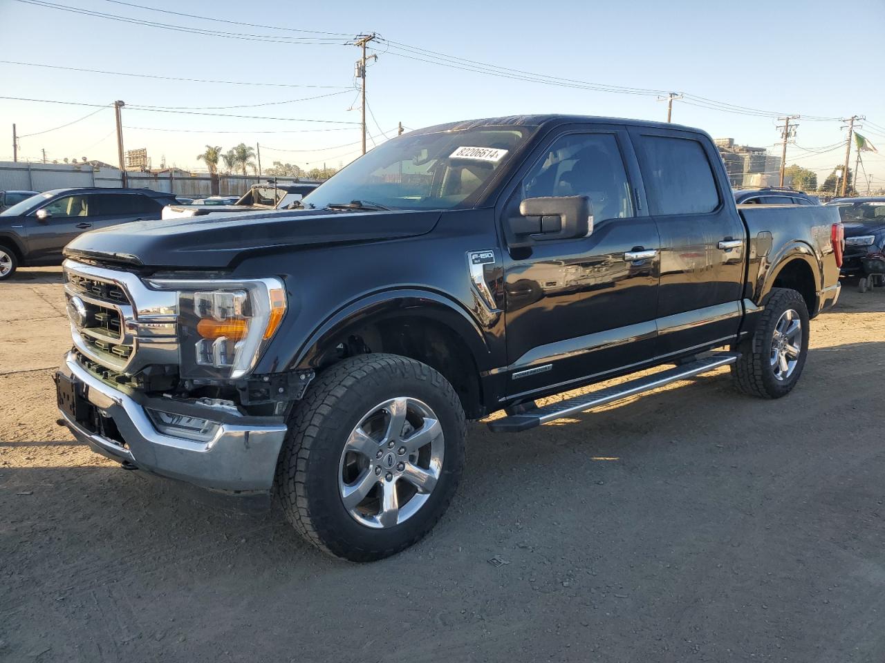 2022 FORD F150 SUPERCREW VIN:1FTFW1EDXNFA27317