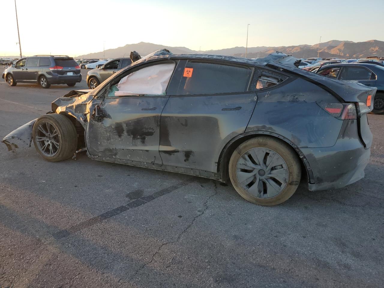 2024 TESLA MODEL Y  VIN:7SAYGDEE1RF132762