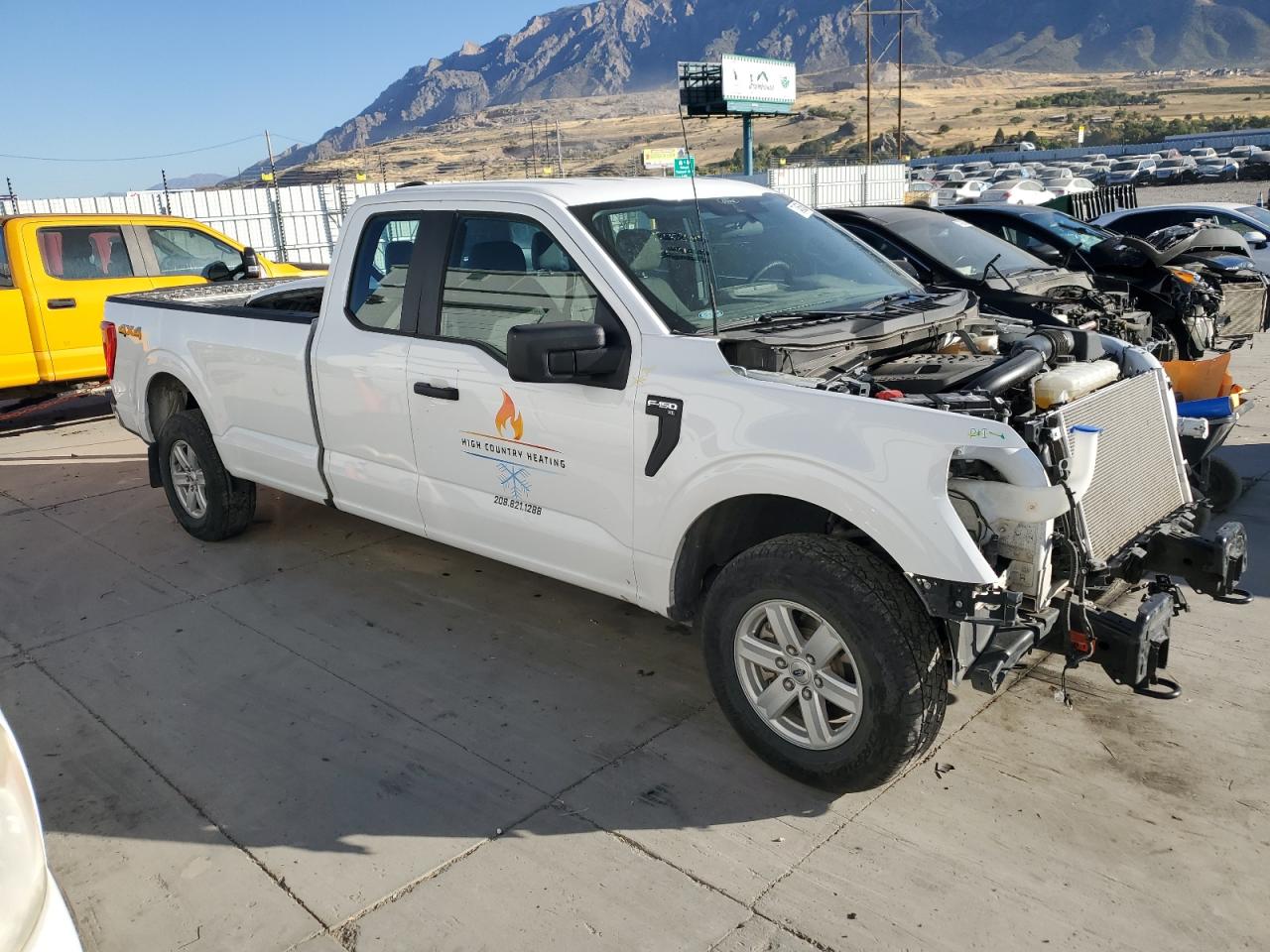 2022 FORD F150 SUPER CAB VIN:1FTFX1E88NKD51051