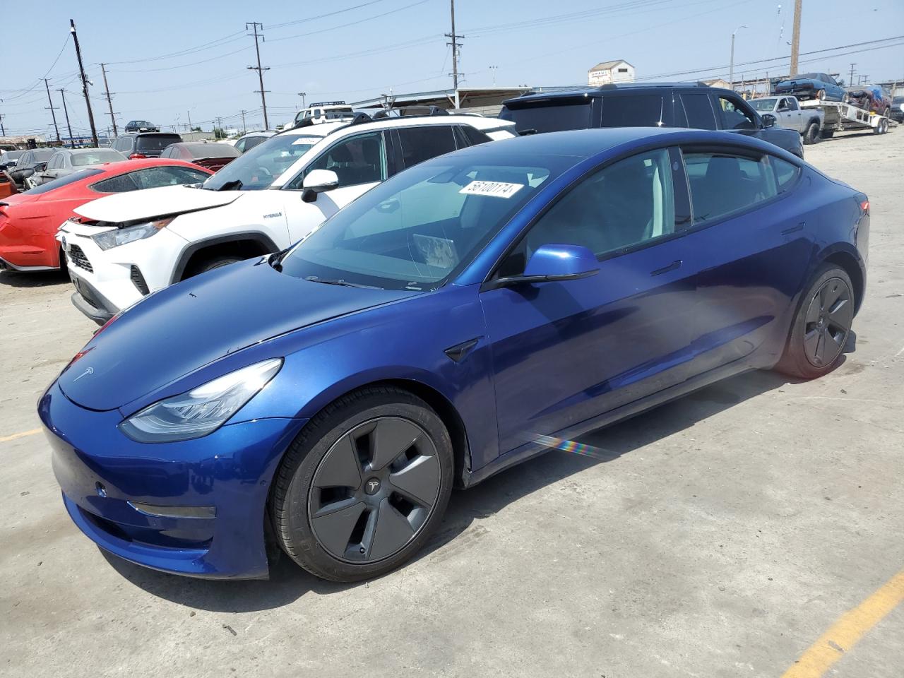 2022 TESLA MODEL 3  VIN:5YJ3E1EA8NF304384