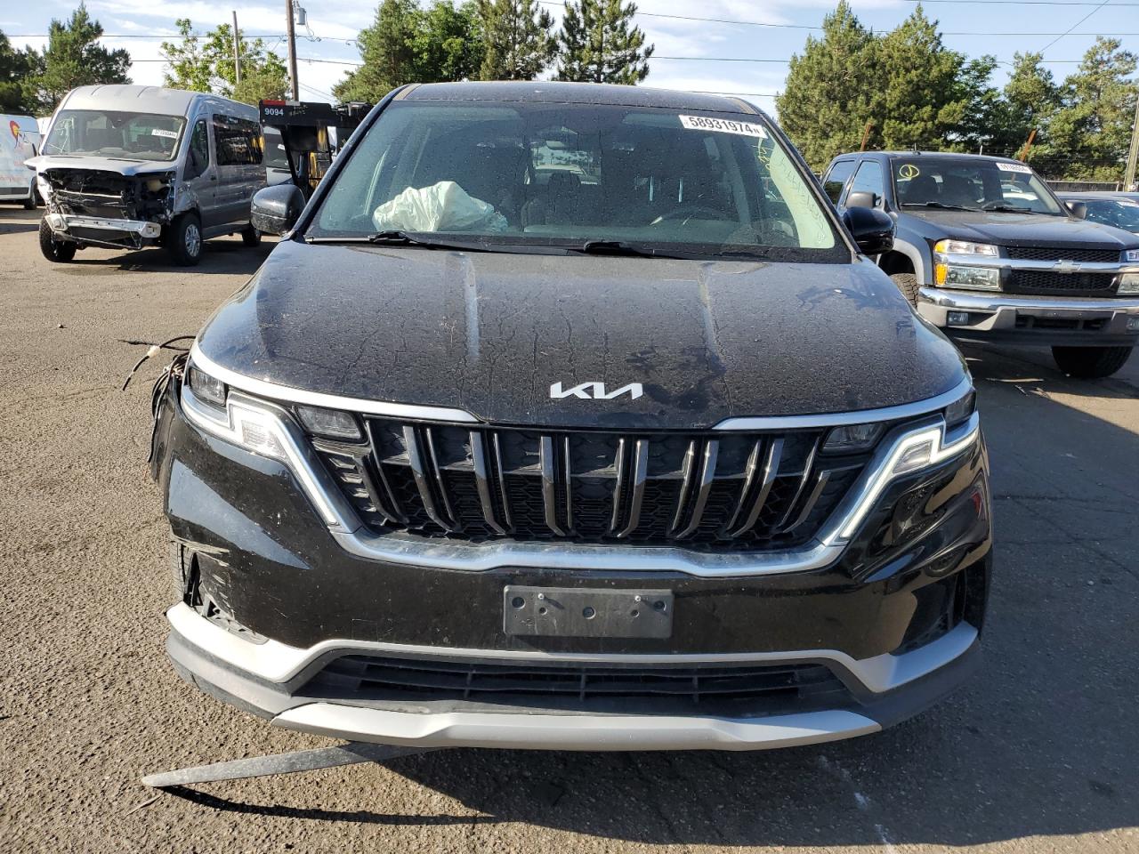 2022 KIA CARNIVAL LX VIN:KNDNB5H38N6121603
