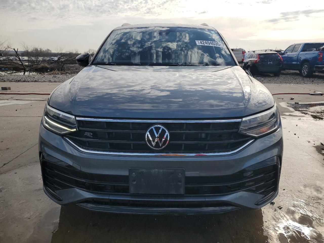 2022 VOLKSWAGEN TIGUAN SE R-LINE BLACK VIN:3VVCB7AX1NM173057