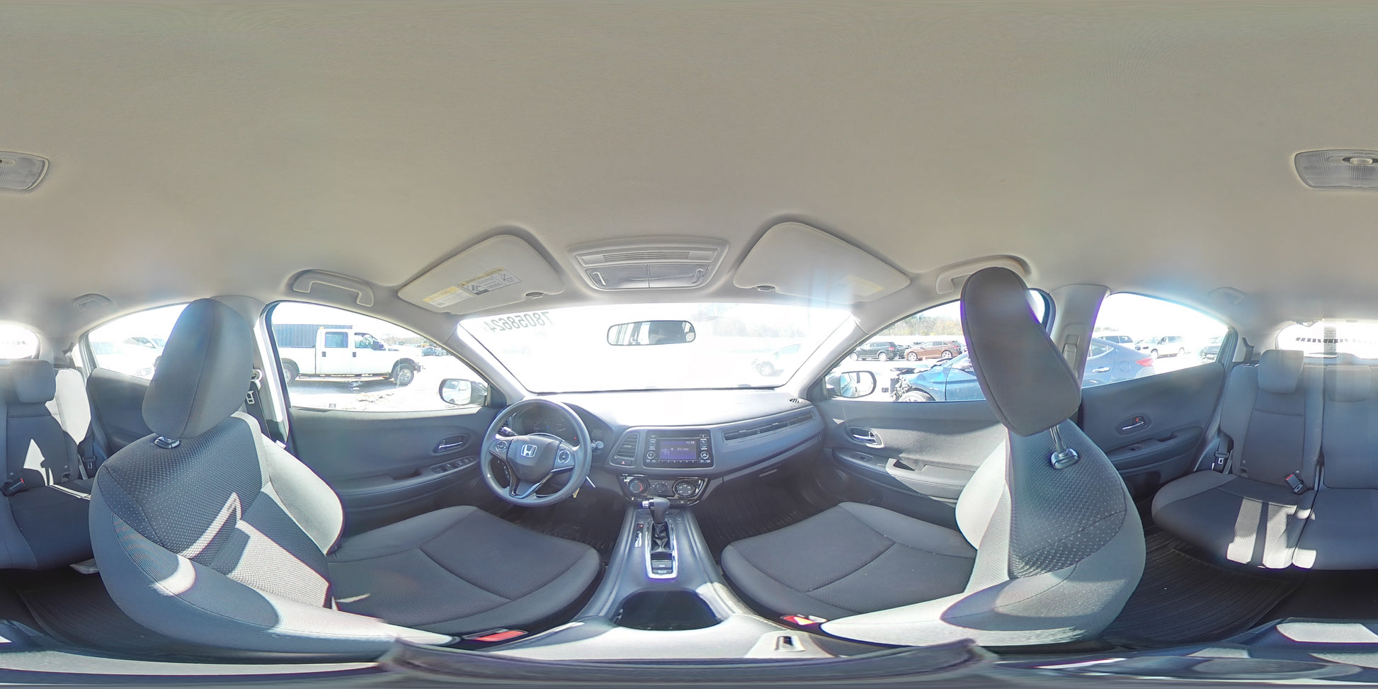 2022 HONDA HR-V LX VIN:3CZRU6H38NM736373