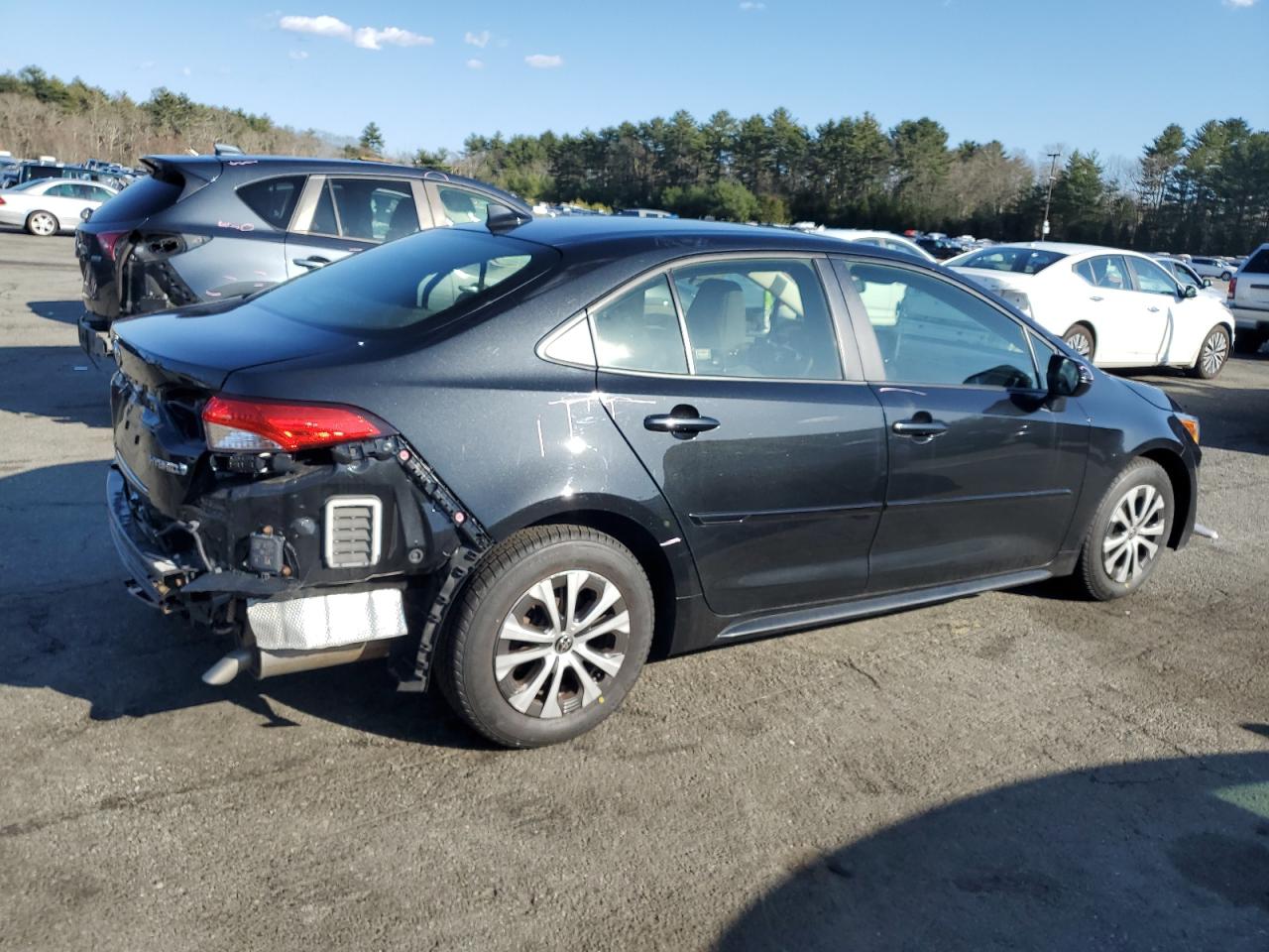 2022 TOYOTA COROLLA LE VIN:JTDEAMDE5NJ042603