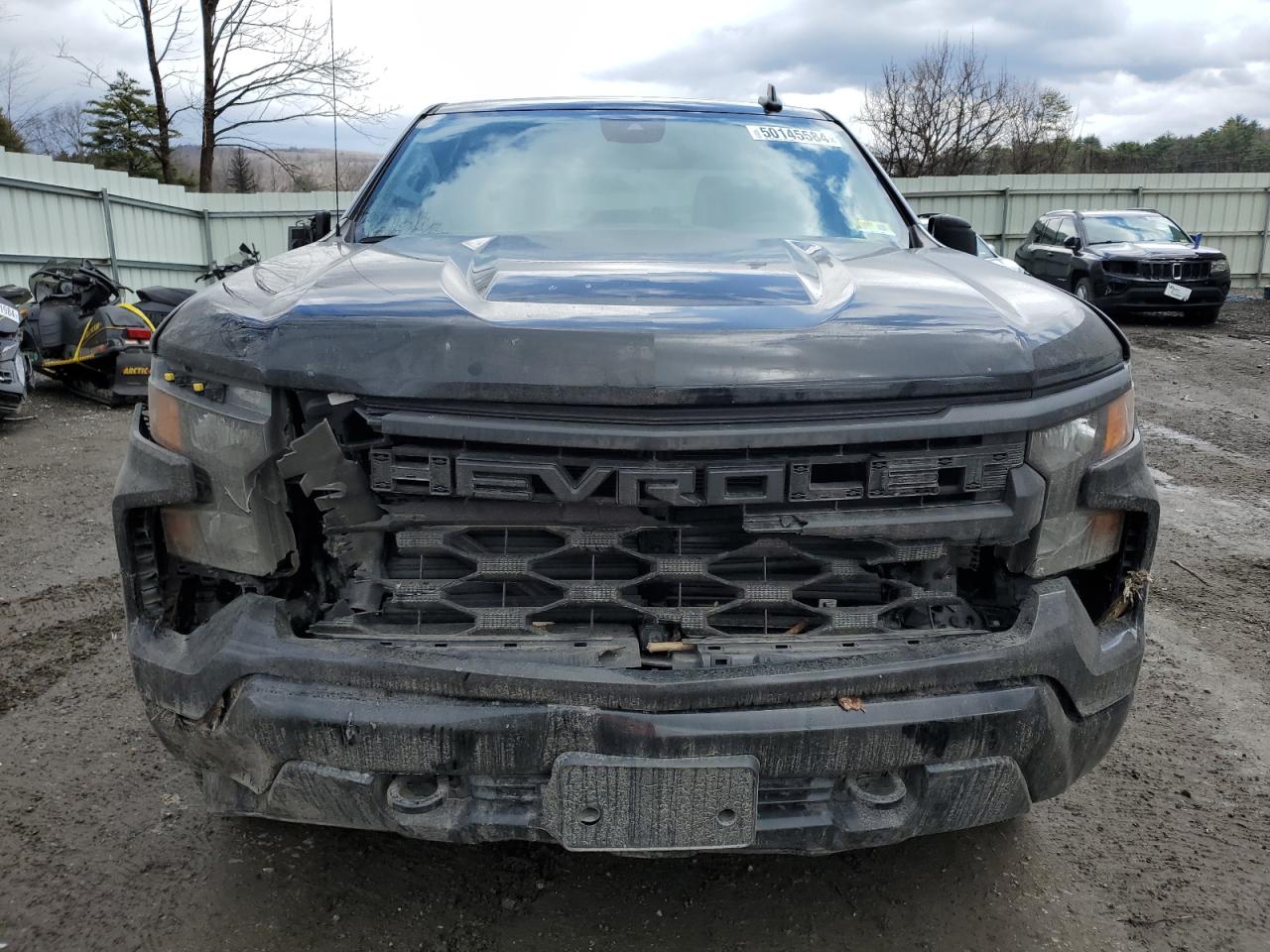 2023 CHEVROLET SILVERADO K1500 CUSTOM VIN:3GCPDBEK8PG140490