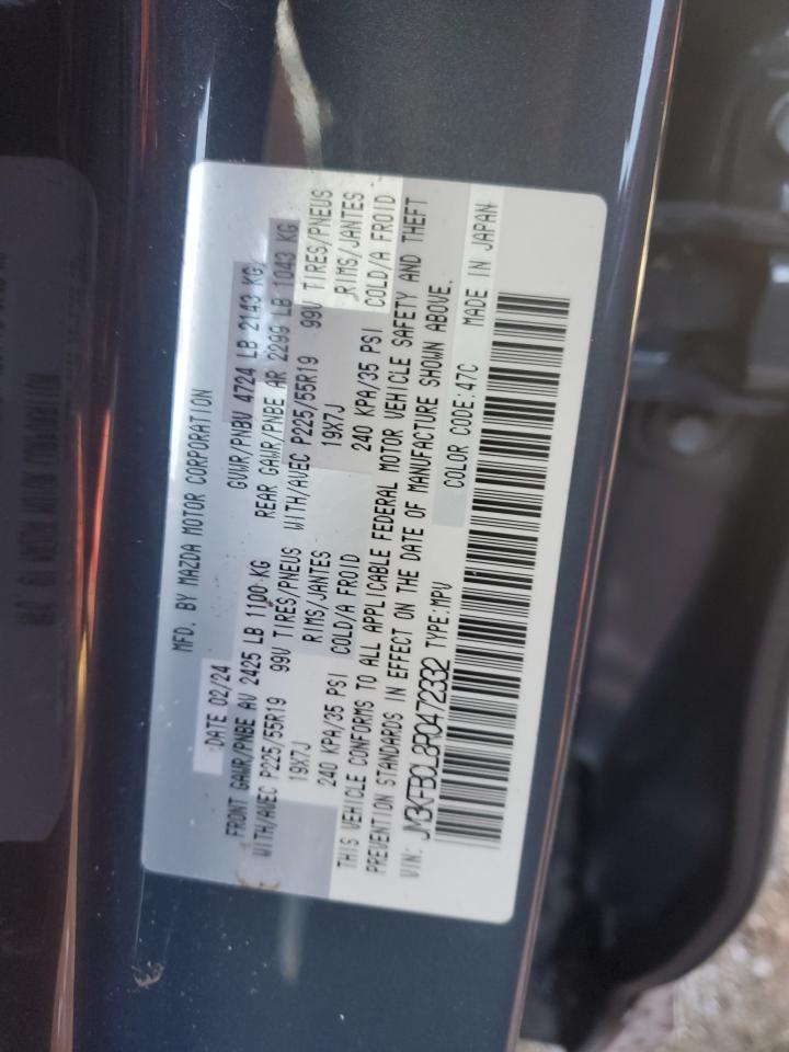 2024 MAZDA CX-5 PREFERRED VIN:JM3KFBCL8R0472332