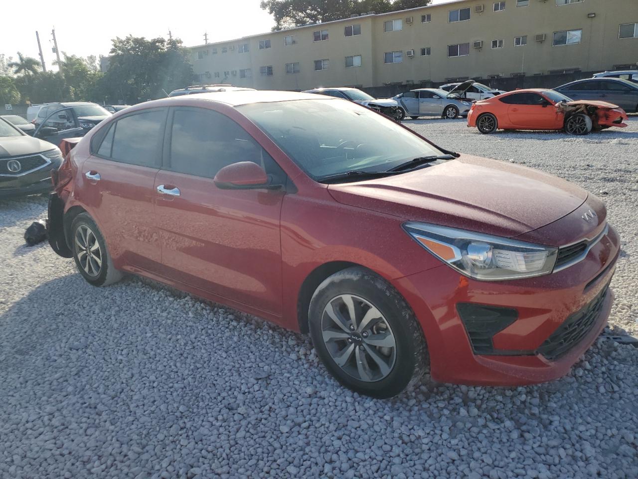 2022 KIA RIO LX VIN:3KPA24ADXNE434125