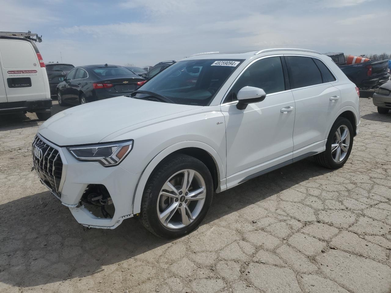 2022 AUDI Q3 PREMIUM PLUS S LINE 45 VIN:WA1EECF35N1149400