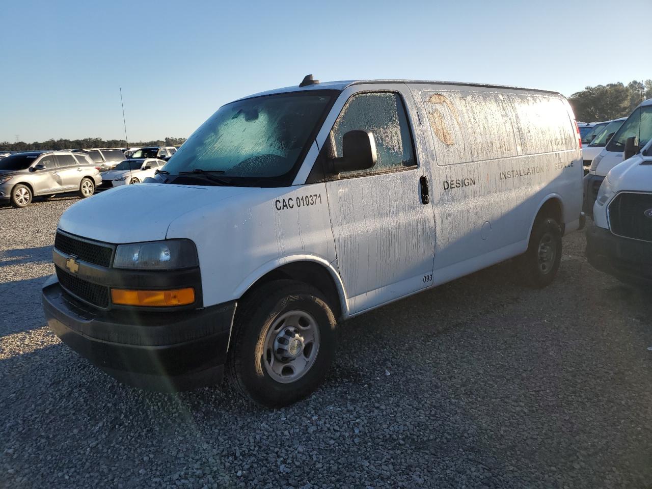 2022 CHEVROLET EXPRESS G2500  VIN:1GCWGAFPXN1200093