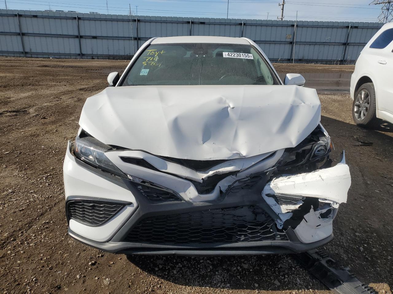 2022 TOYOTA CAMRY SE VIN:4T1G11AK7NU628361