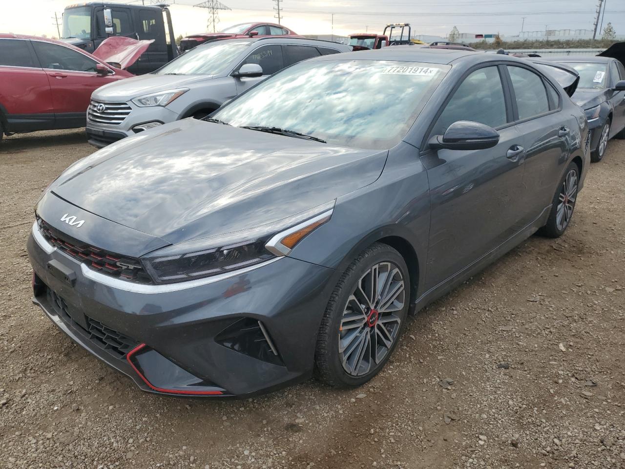 2023 KIA FORTE GT VIN:3KPF44AC2PE581985