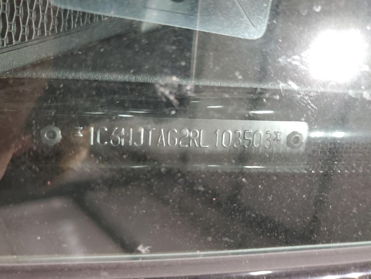2024 JEEP GLADIATOR SPORT VIN:1C6HJTAG2RL103503