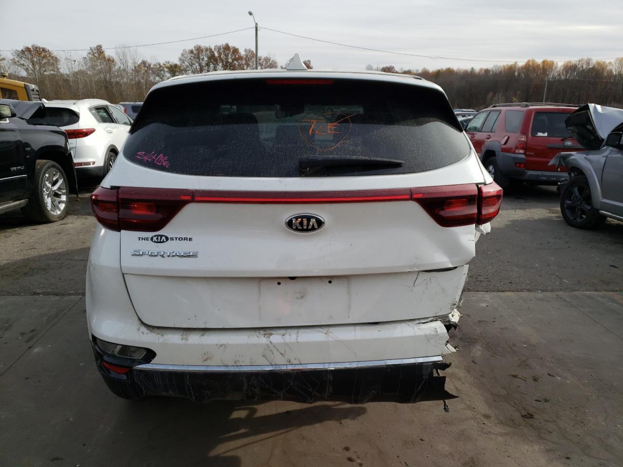 2022 KIA SPORTAGE LX VIN:KNDPMCAC2N7019421
