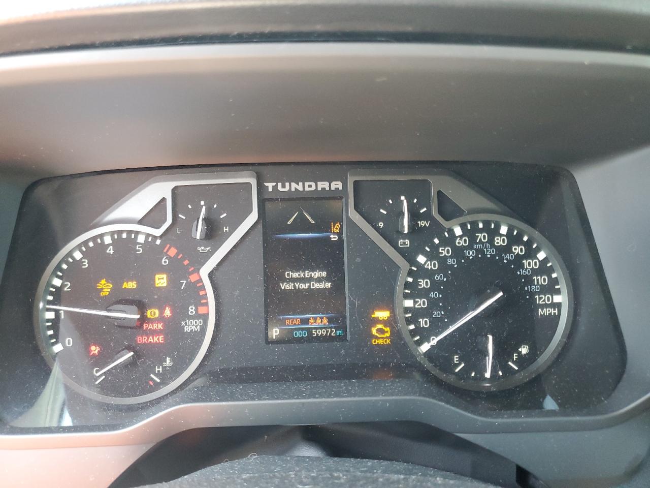 2022 TOYOTA TUNDRA CREWMAX SR VIN:5TFLA5DB5NX010640