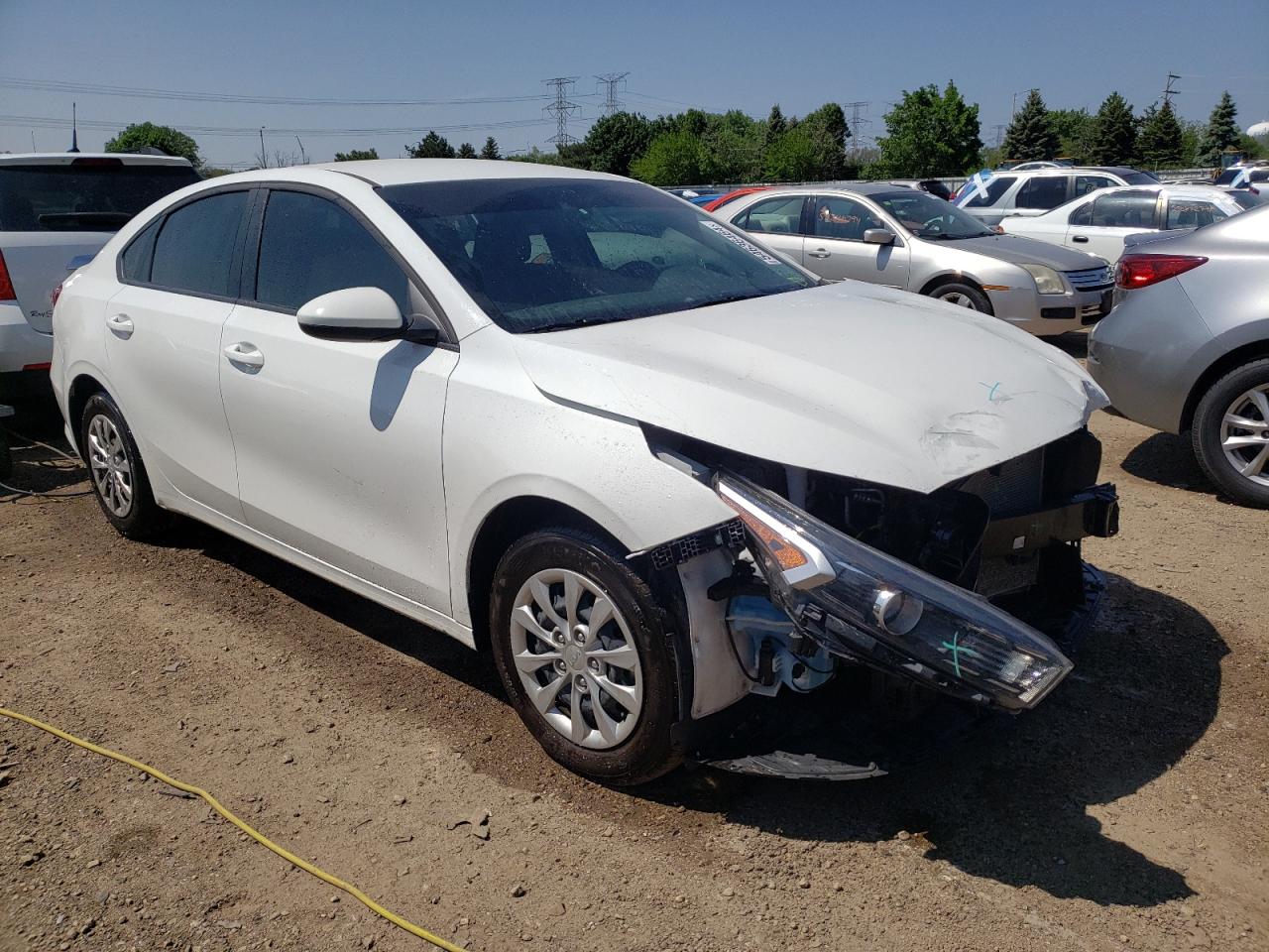 2022 KIA FORTE FE VIN:3KPF24AD7NE498242
