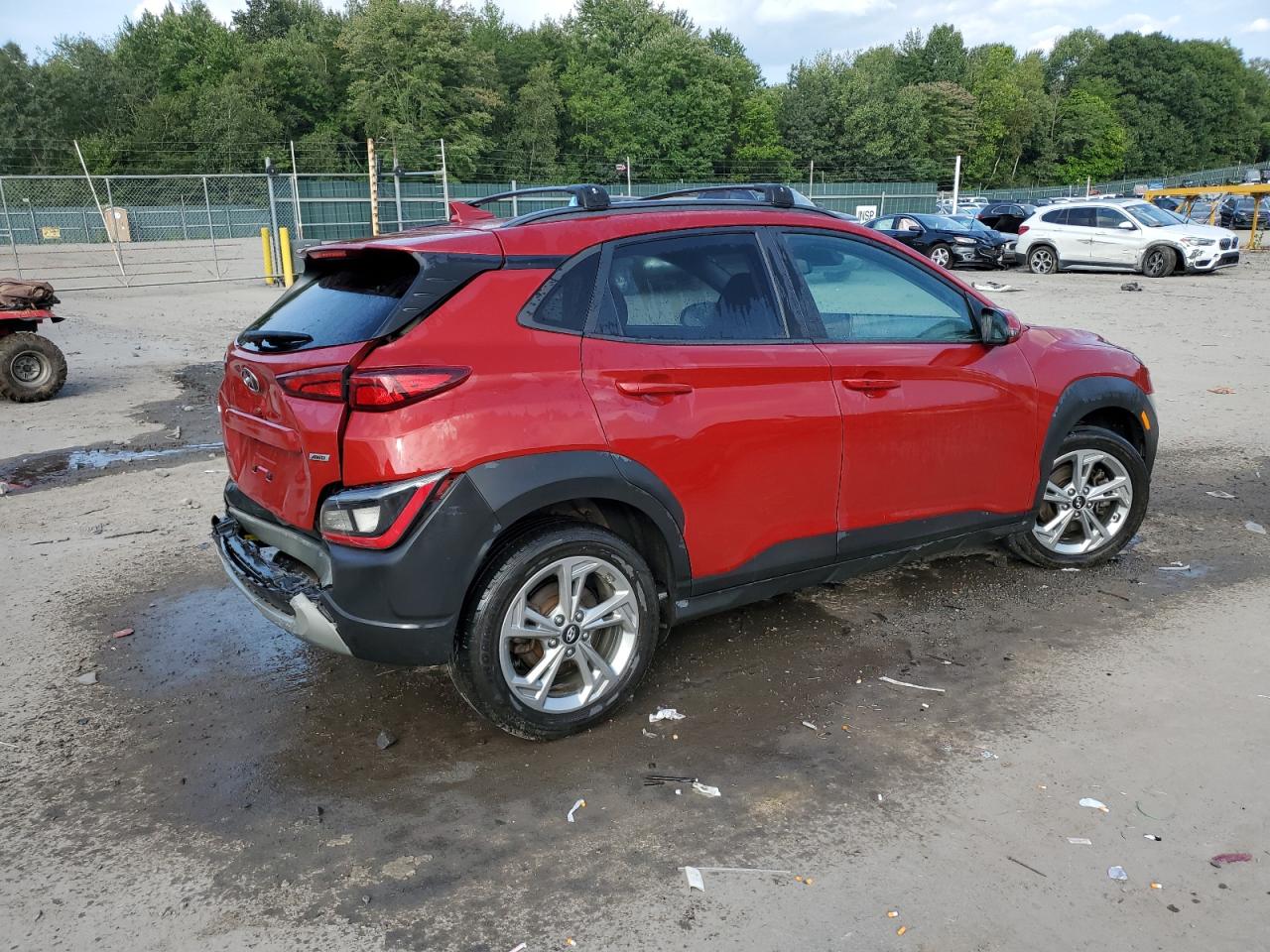 2022 HYUNDAI KONA SEL VIN:KM8K6CAB3NU762744