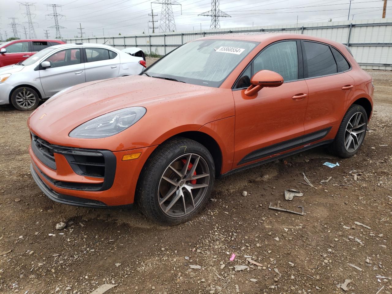 2023 PORSCHE MACAN S VIN:WP1AG2A59PLB39816