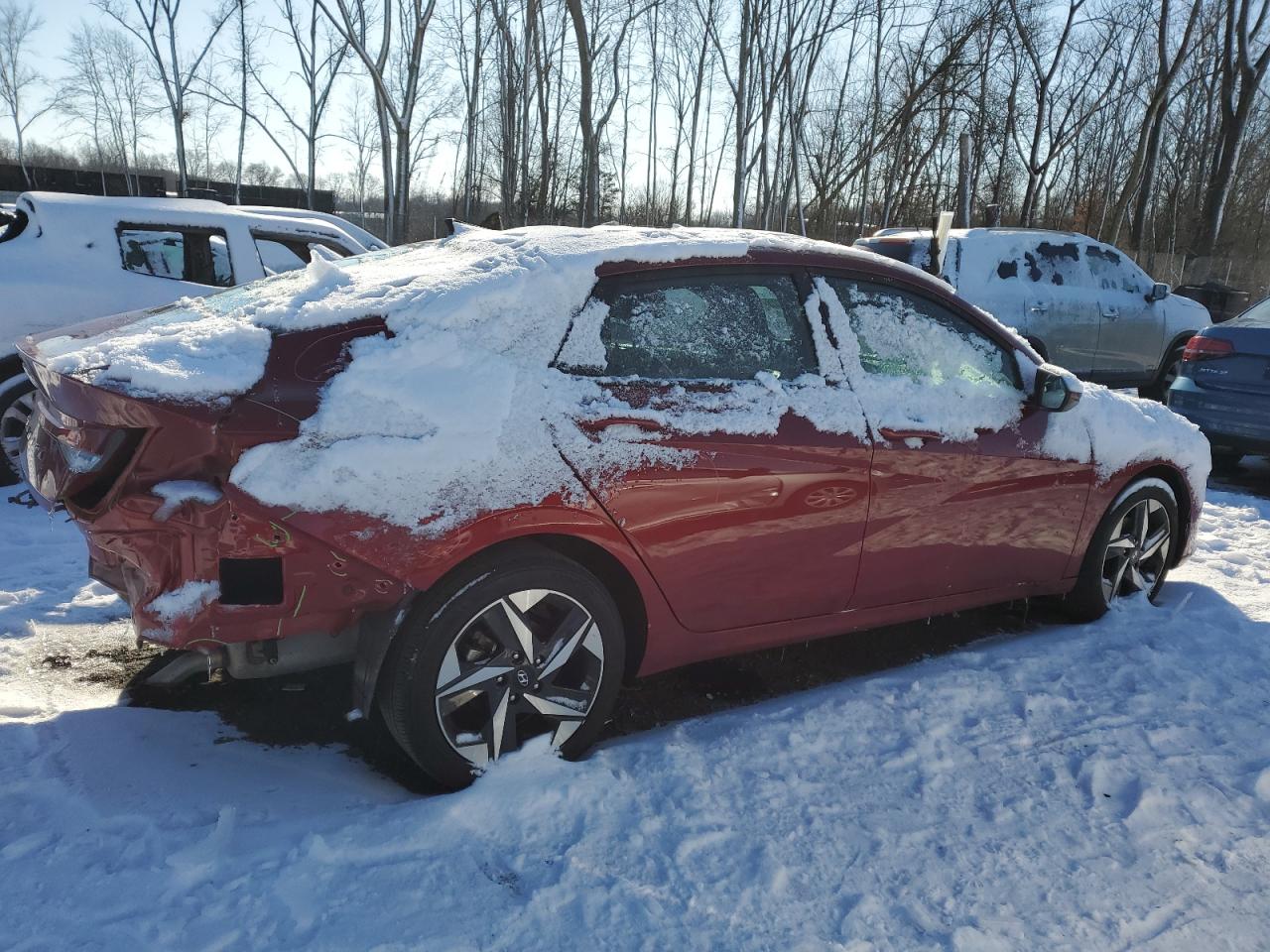 2023 HYUNDAI ELANTRA SEL VIN:KMHLS4AG1PU603693