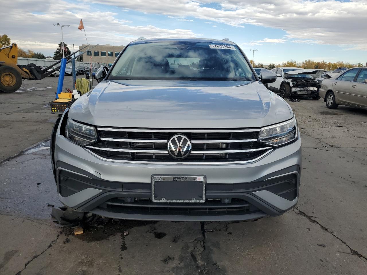 2022 VOLKSWAGEN TIGUAN SE VIN:3VV2B7AX1NM099084