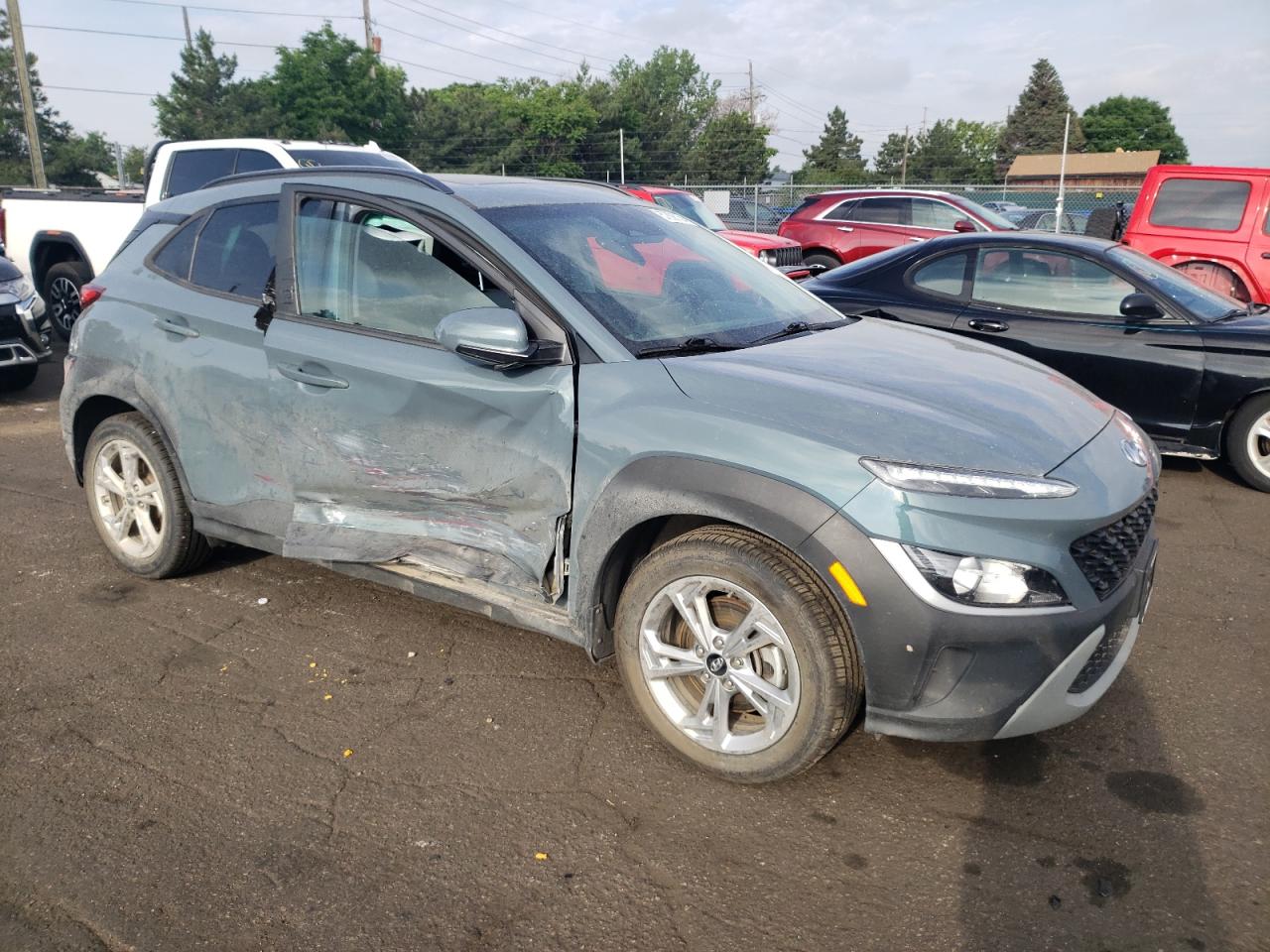 2022 HYUNDAI KONA SEL VIN:KM8K3CAB3NU855756