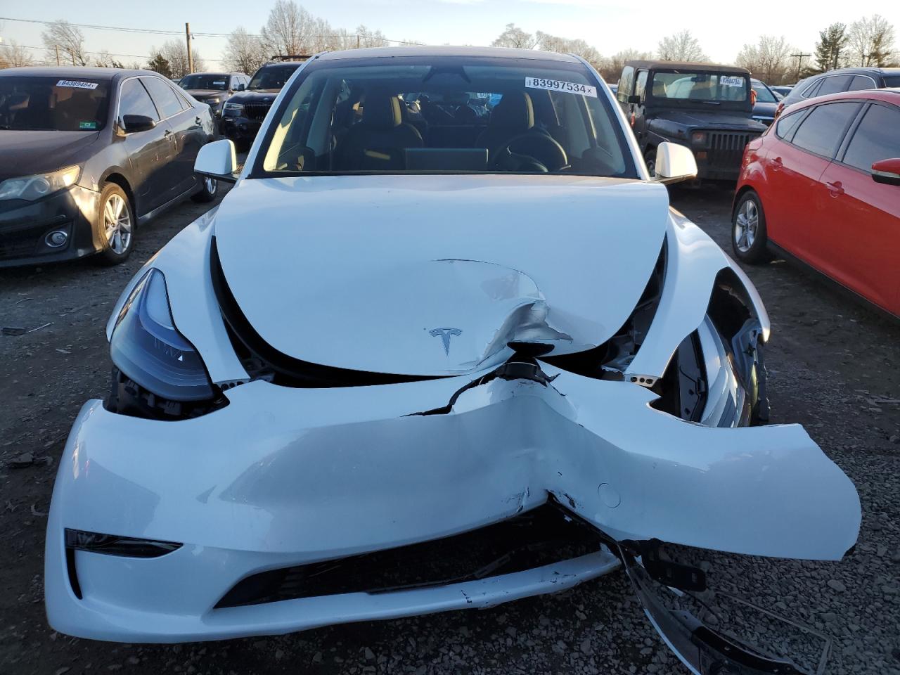 2024 TESLA MODEL Y  VIN:7SAYGDEF1RA261719