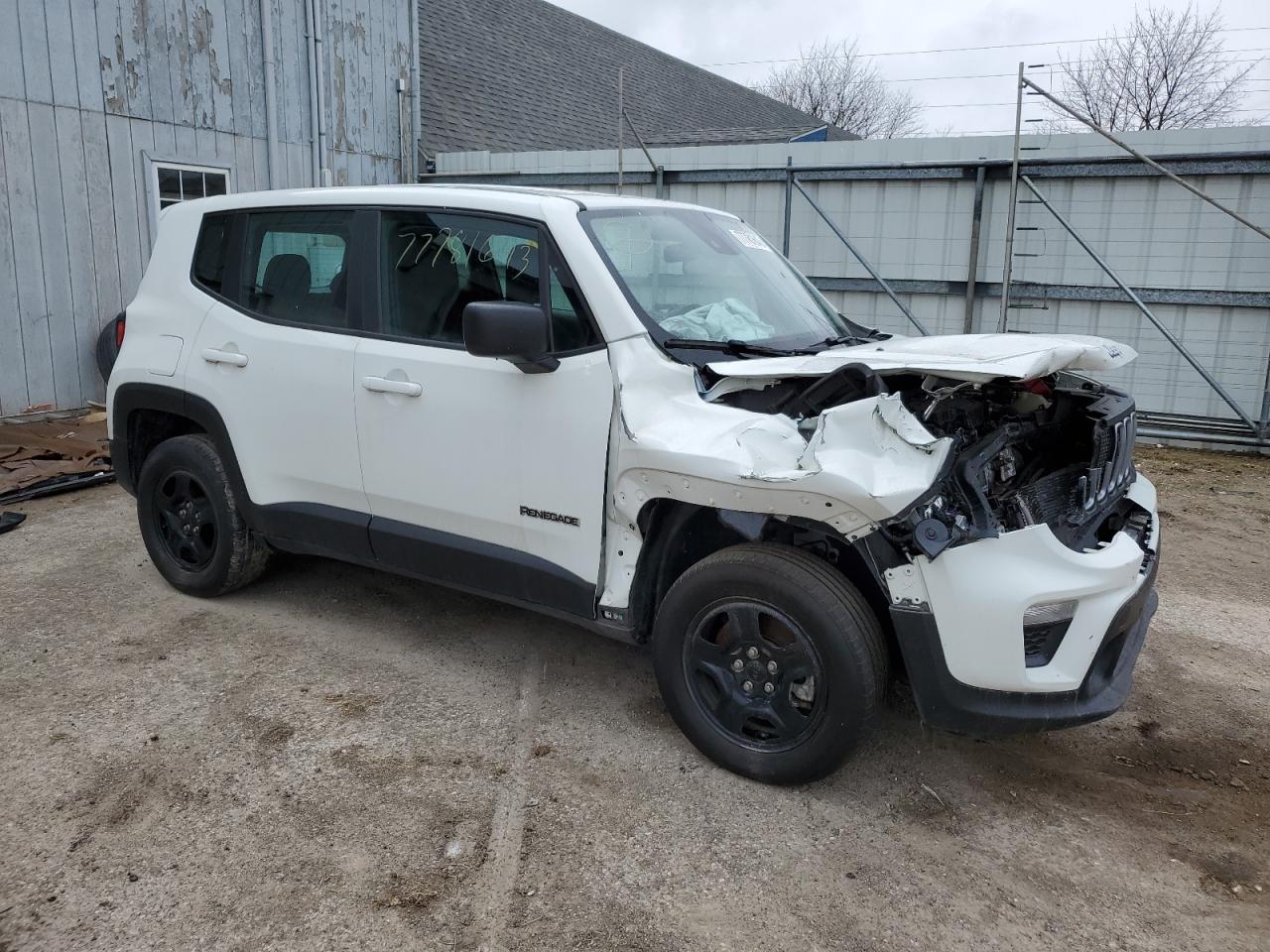 2022 JEEP RENEGADE SPORT VIN:ZACNJDA16NPN44728