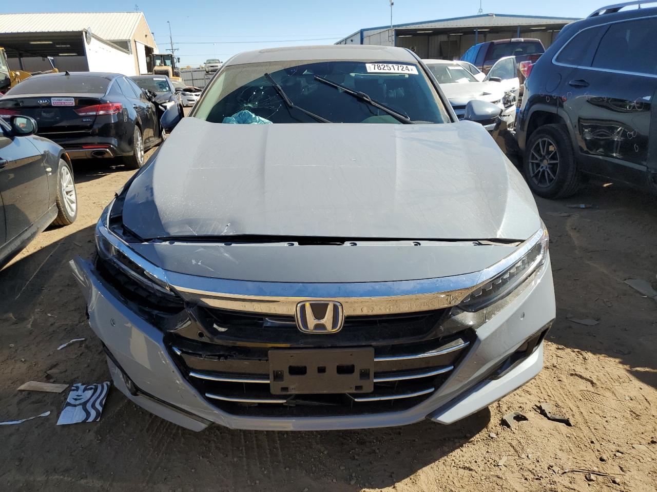 2022 HONDA ACCORD TOURING HYBRID VIN:1HGCV3F93NA015441