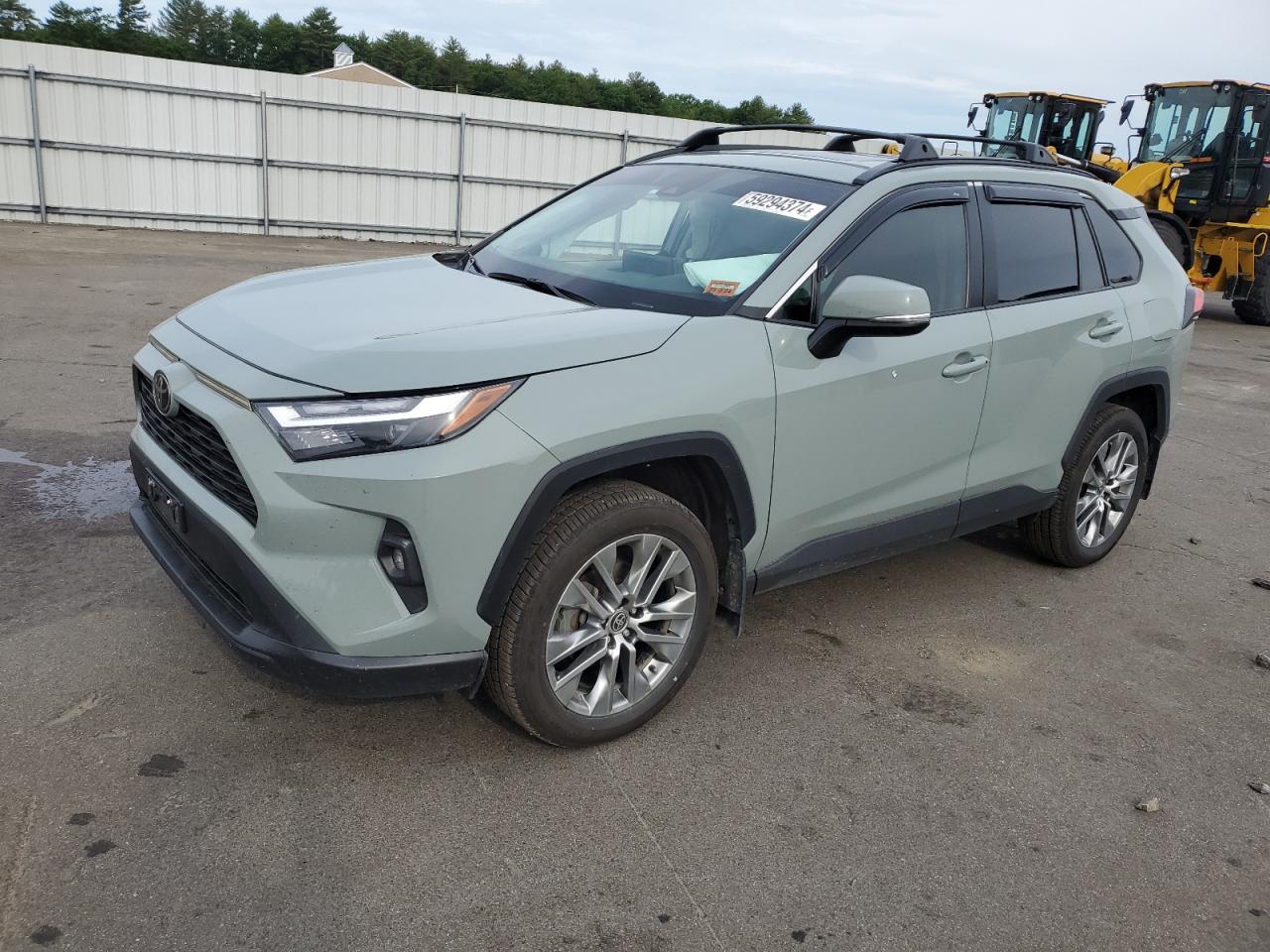 2022 TOYOTA RAV4 XLE PREMIUM VIN:2T3A1RFV6NW282639