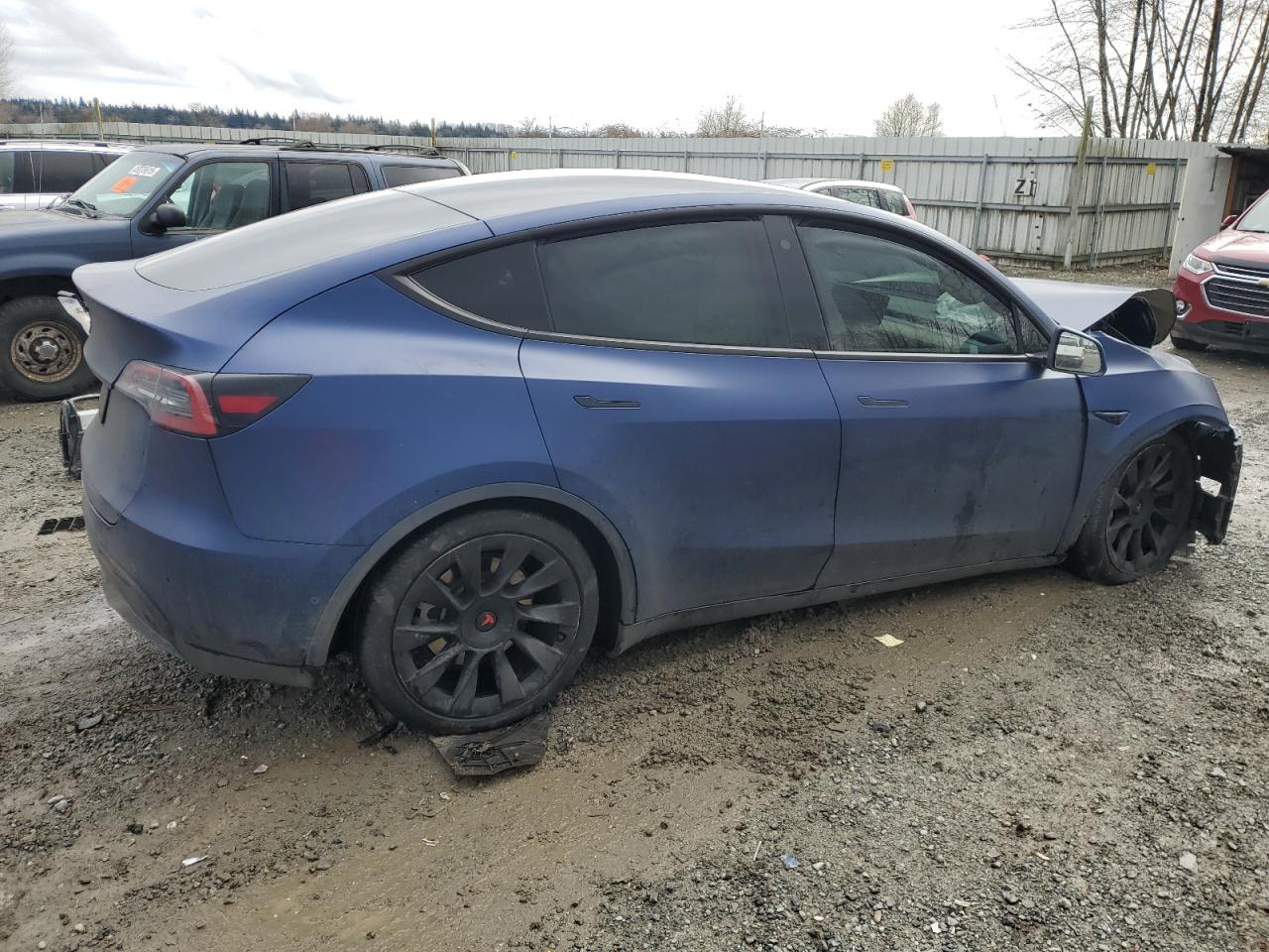 2022 TESLA MODEL Y  VIN:7SAYGAEE5NF400740