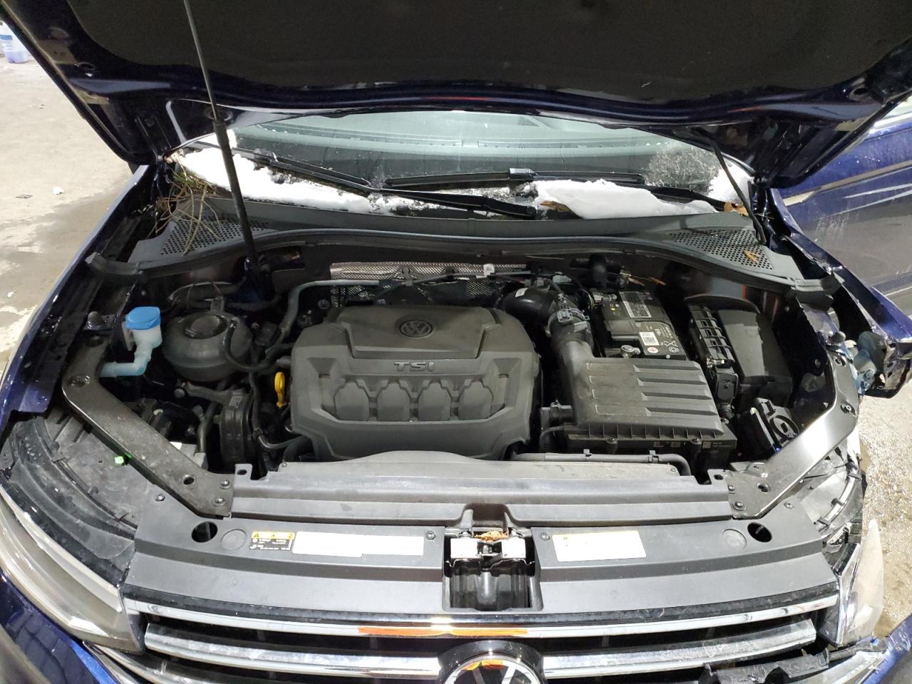 2022 VOLKSWAGEN TIGUAN SE VIN:3VV2B7AXXNM161114