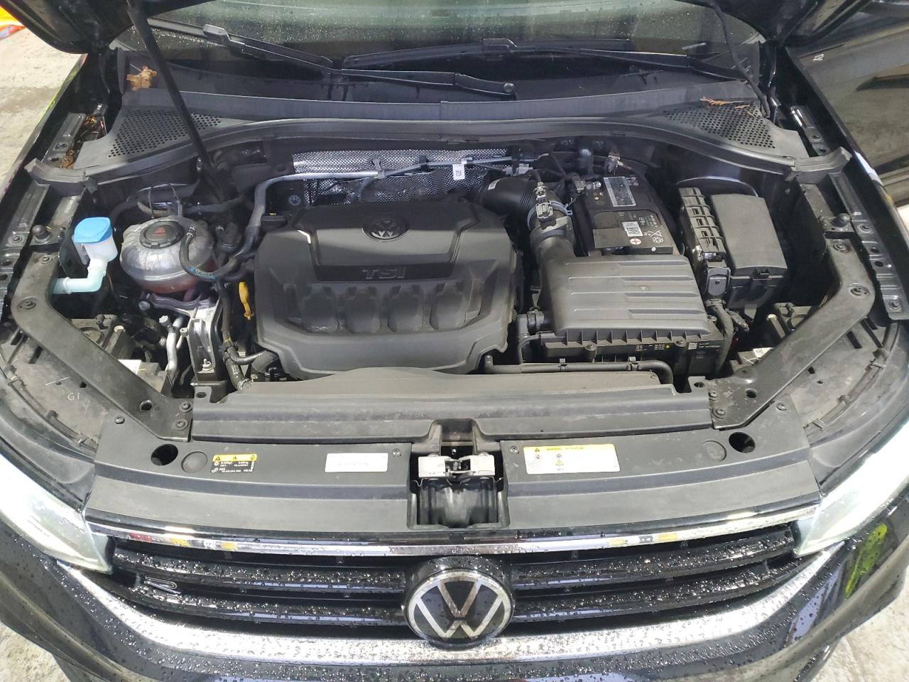 2022 VOLKSWAGEN TIGUAN SE R-LINE BLACK VIN:3VVCB7AX5NM093647