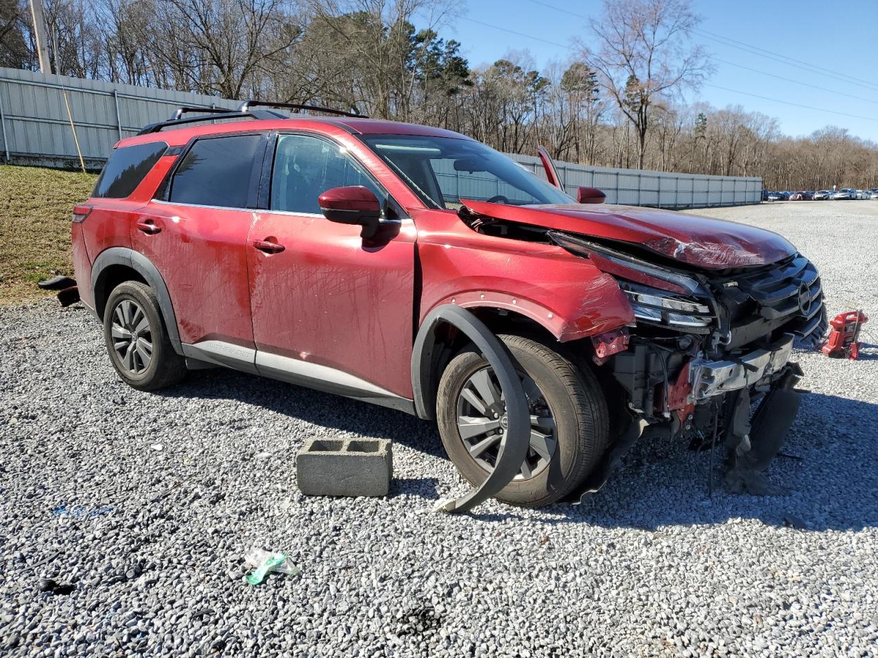 2023 NISSAN PATHFINDER SV VIN:5N1DR3BCXPC228852