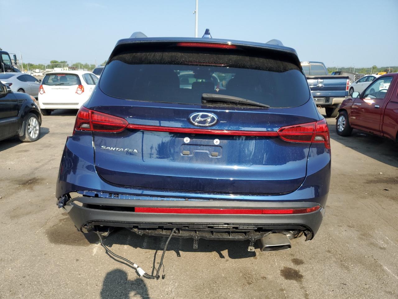 2022 HYUNDAI SANTA FE SEL VIN:5NMS24AJ5NH449103