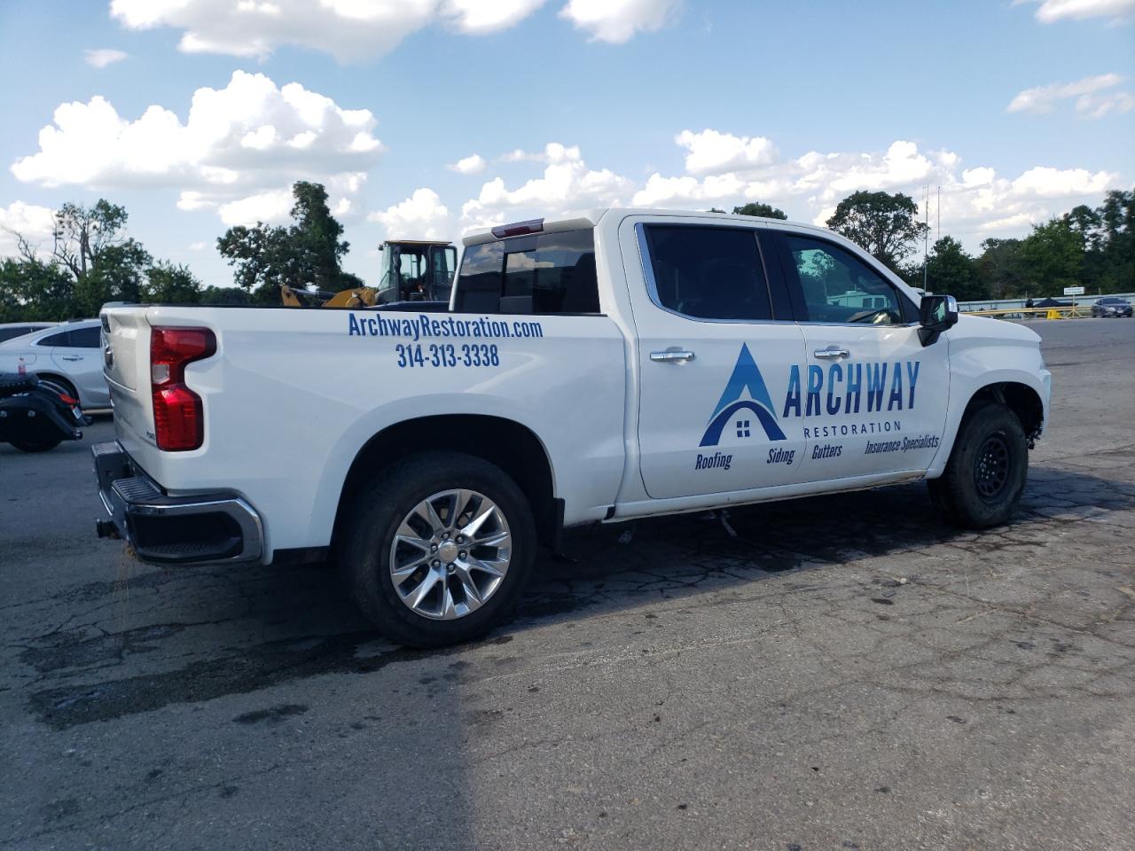 2022 CHEVROLET SILVERADO LTD K1500 LTZ VIN:3GCUYGED0NG182753