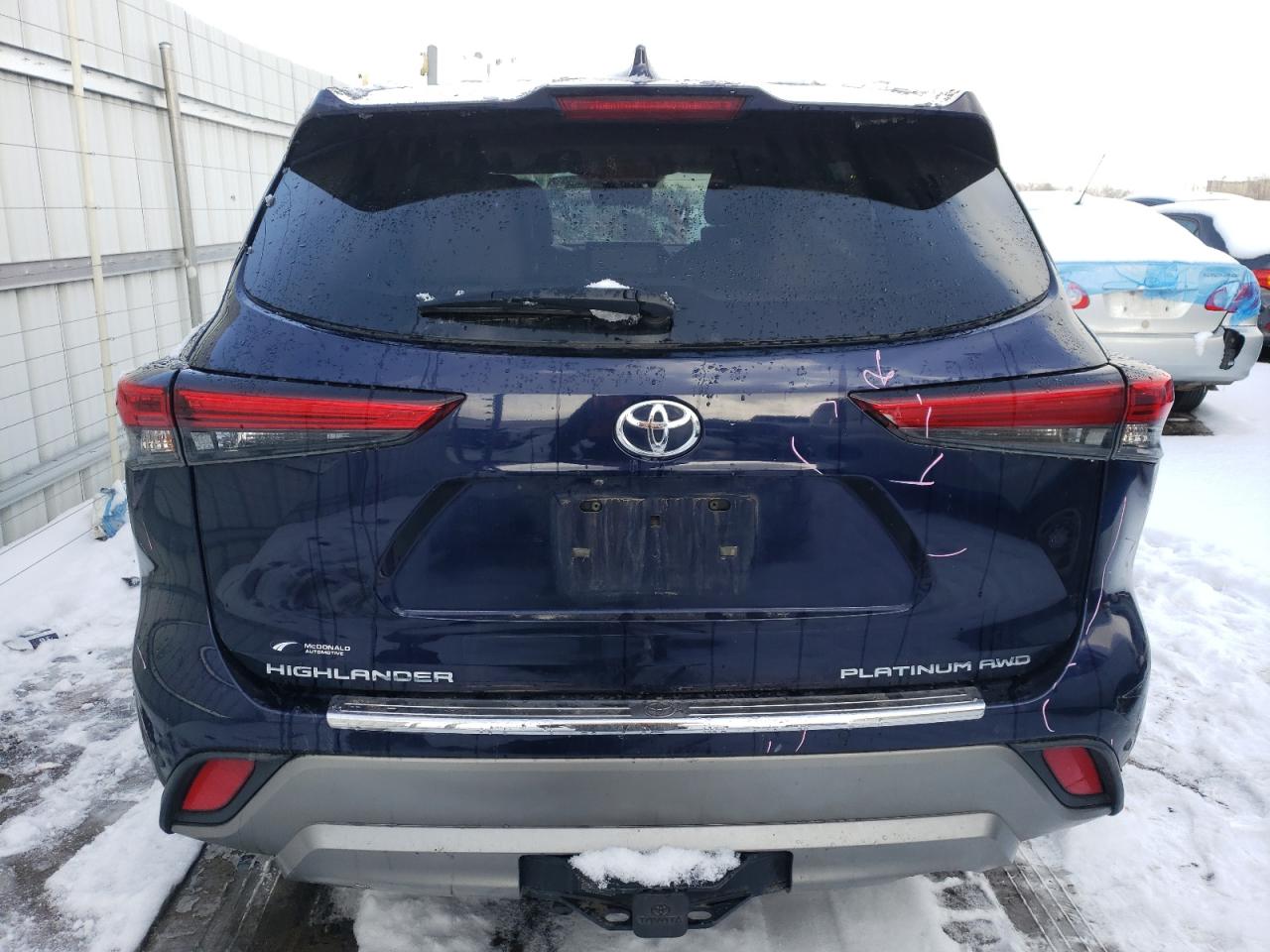 2023 TOYOTA HIGHLANDER L VIN:5TDKDRBH5PS005531