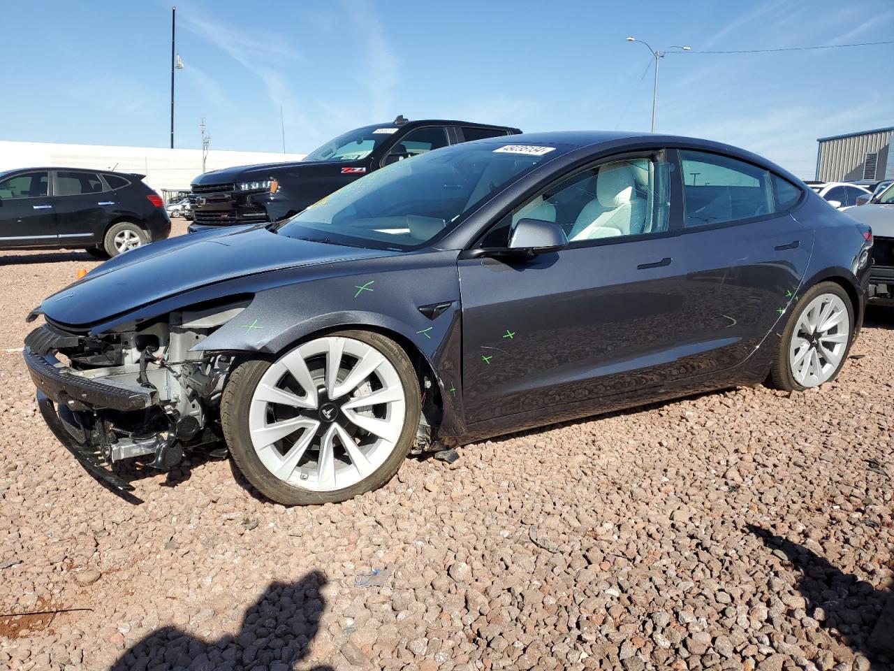 2023 TESLA MODEL 3  VIN:5YJ3E1EA4PF703408