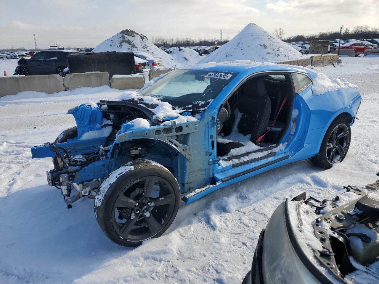 2022 CHEVROLET CAMARO LT1 VIN:1G1FF1R77N0133174