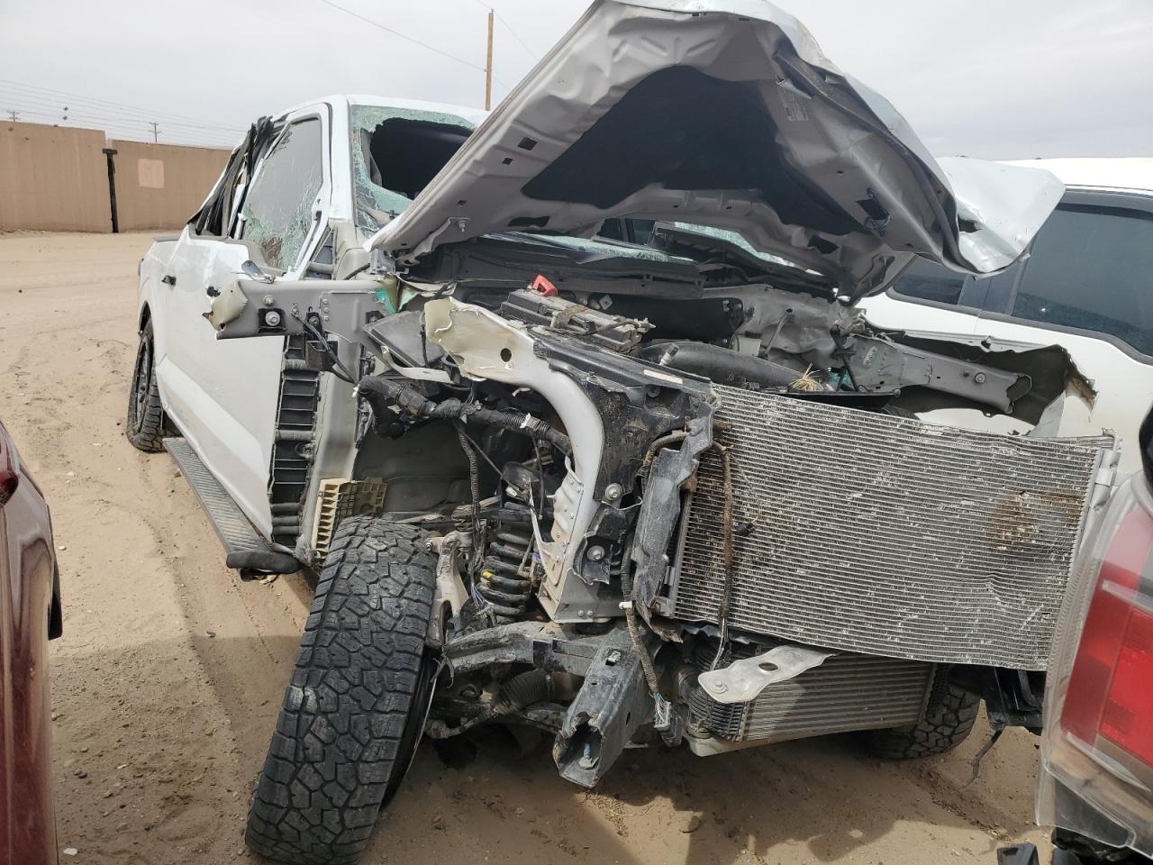 2022 FORD F150 SUPERCREW VIN:1FTFW1E89NKE52893