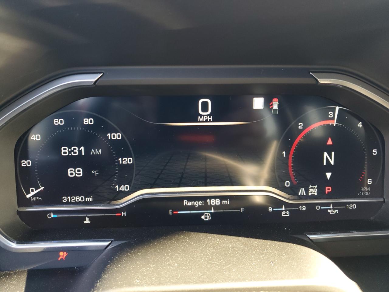 2023 GMC SIERRA K1500 DENALI VIN:1GTUUGEL1PZ114404